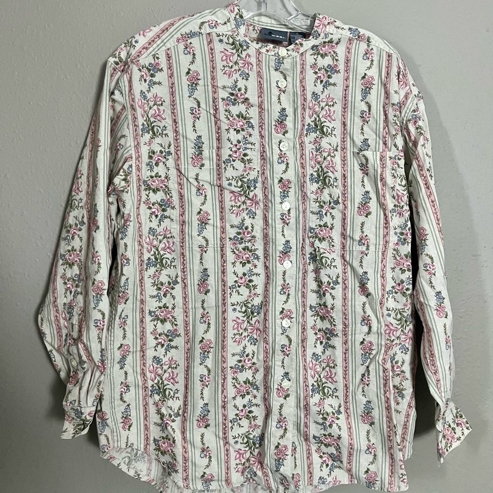 Vintage LizWear Floral Top